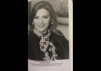 Writer and Media Personality Karen Boustany featured in an international book!